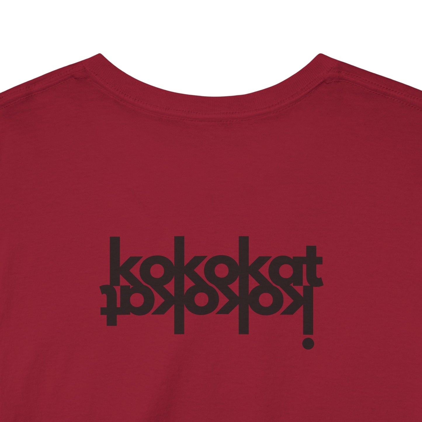 Kokokat Motif 100% Cotton Unisex T-Shirt
