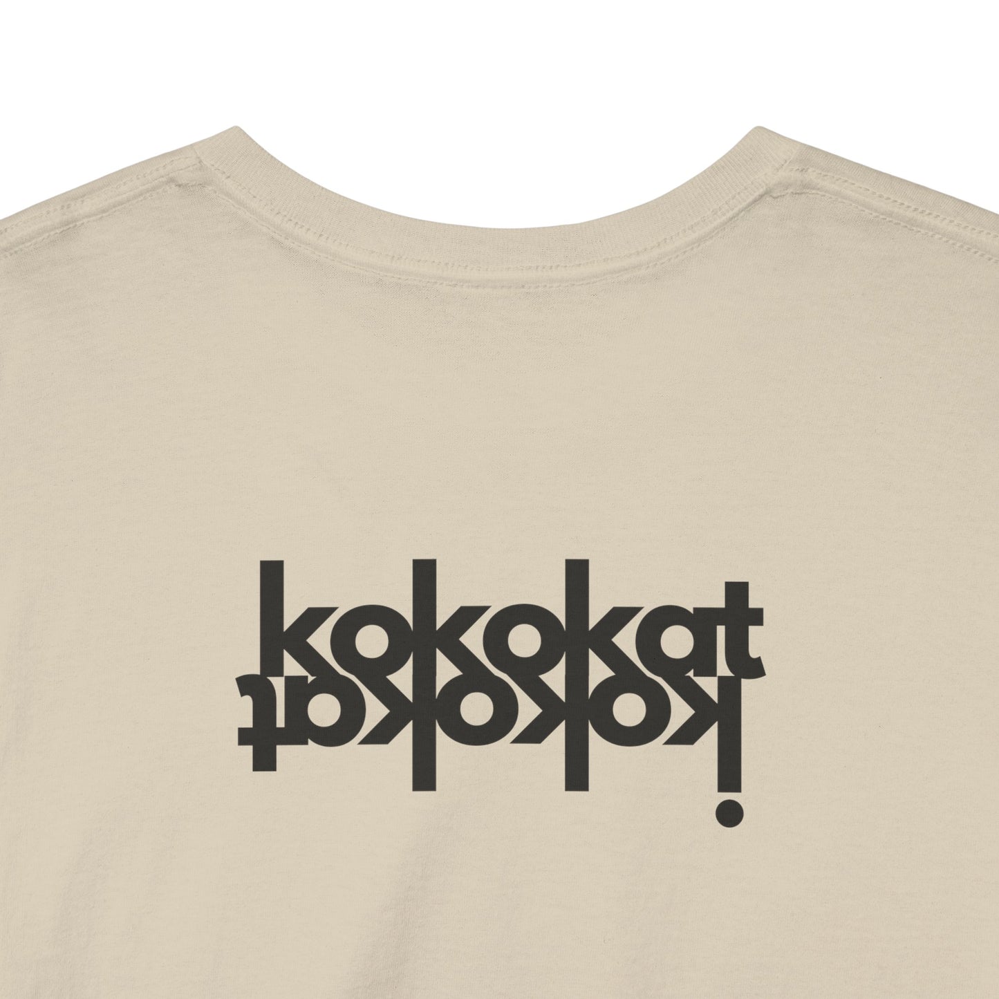 Kokokat Motif 100% Cotton Unisex T-Shirt