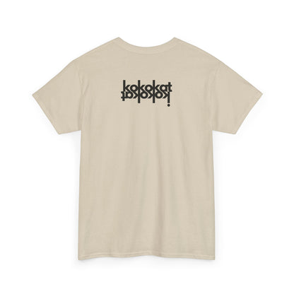 Kokokat Motif 100% Cotton Unisex T-Shirt