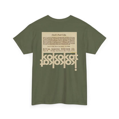 Kokokat Devil's Cake 100% Cotton Unisex T-Shirt