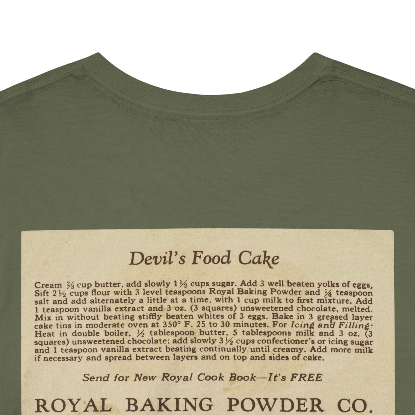 Kokokat Devil's Cake 100% Cotton Unisex T-Shirt