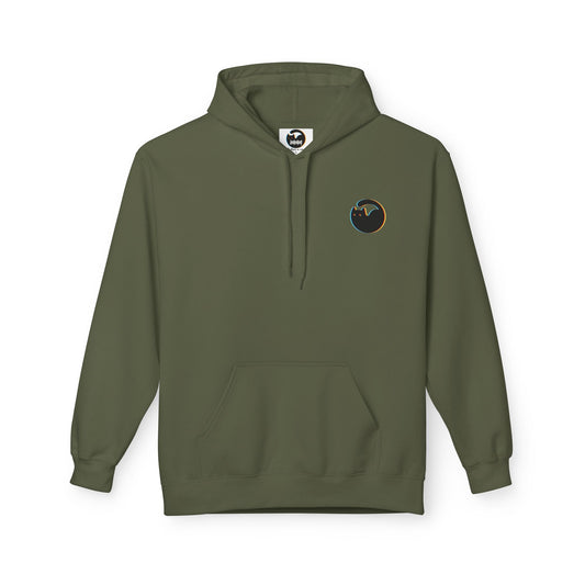 Kokokat Motif Unisex Cotton-Rich Hoodie